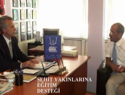 Şehitlere eğitim vefası..